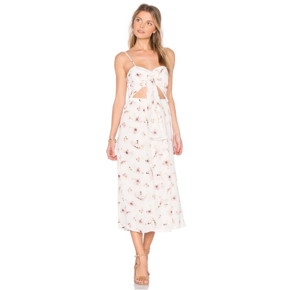 Flynn Skye Faith Floral Midi Dress